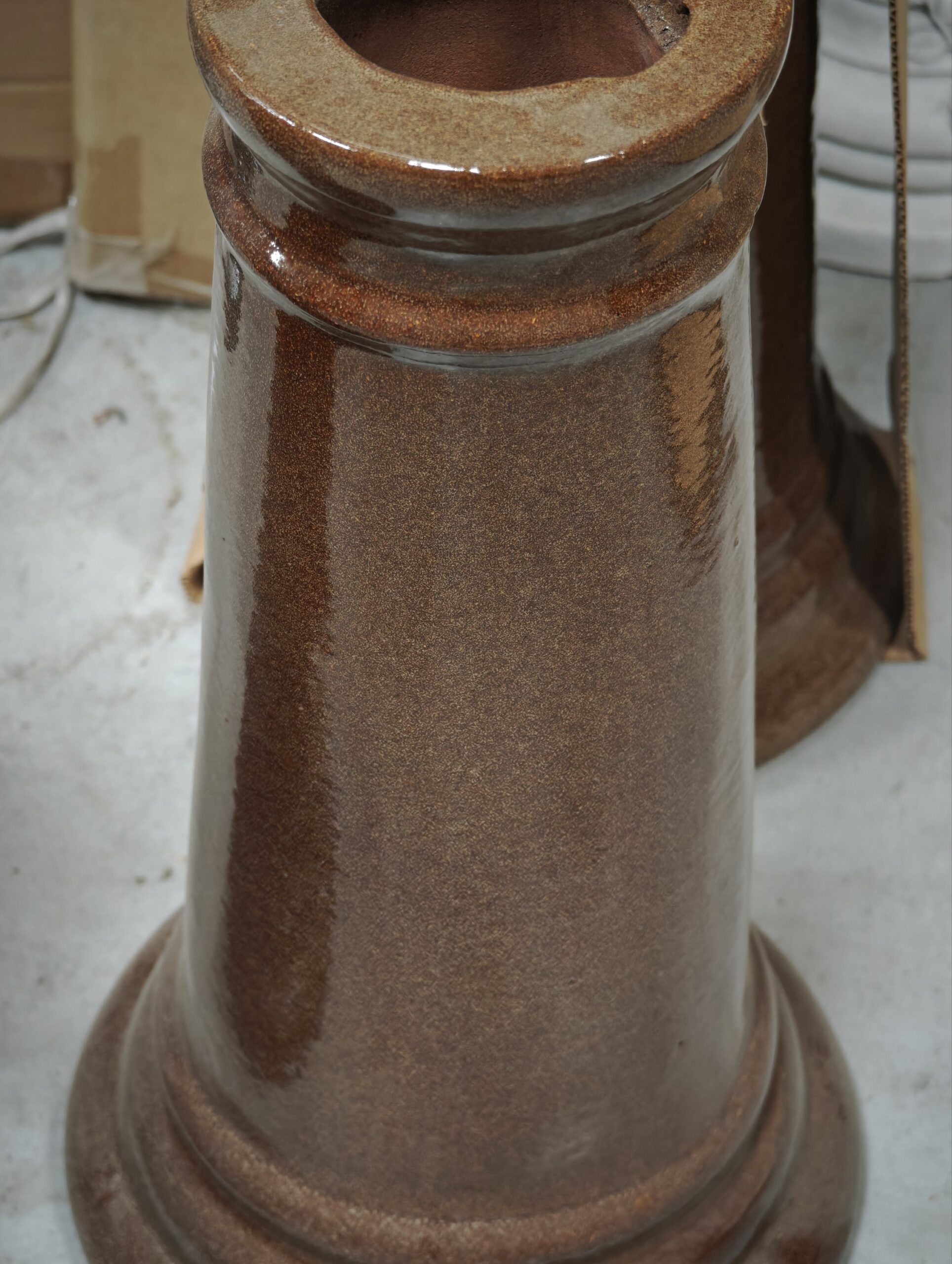 Vogel-Trinkschale Keramik Oase Macchiato 60cm