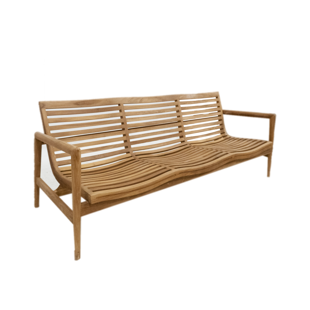 Garden lounge sofa 3-seater Borneo