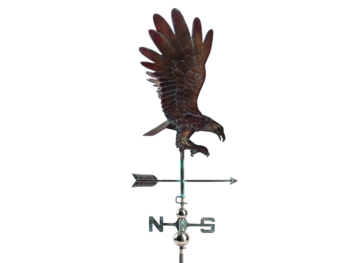 Wetterfahne Metall Eagle 200cm