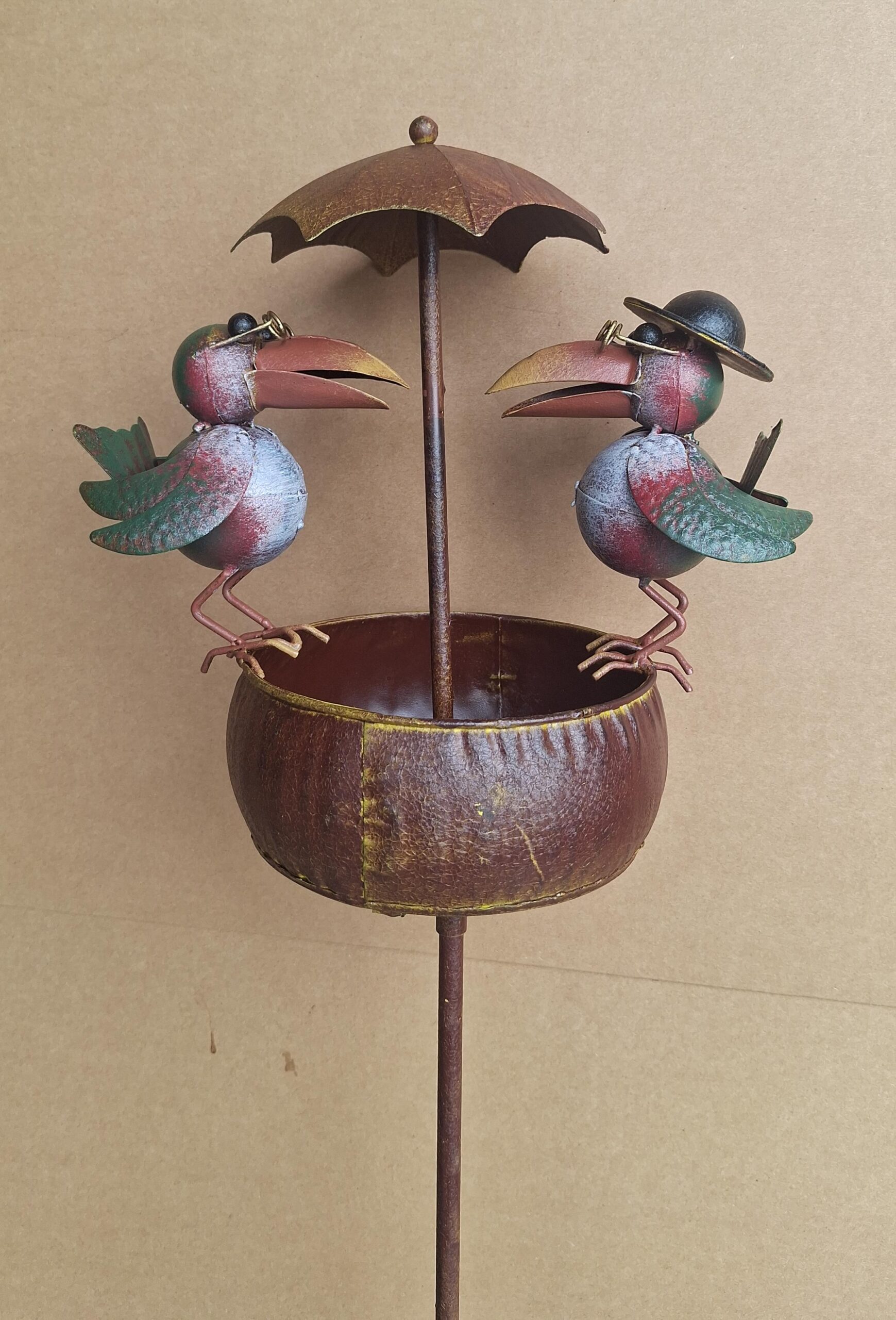 Overig Vogelvoerschaal Op Stok Karel En Jan 125cm Eliassen nl