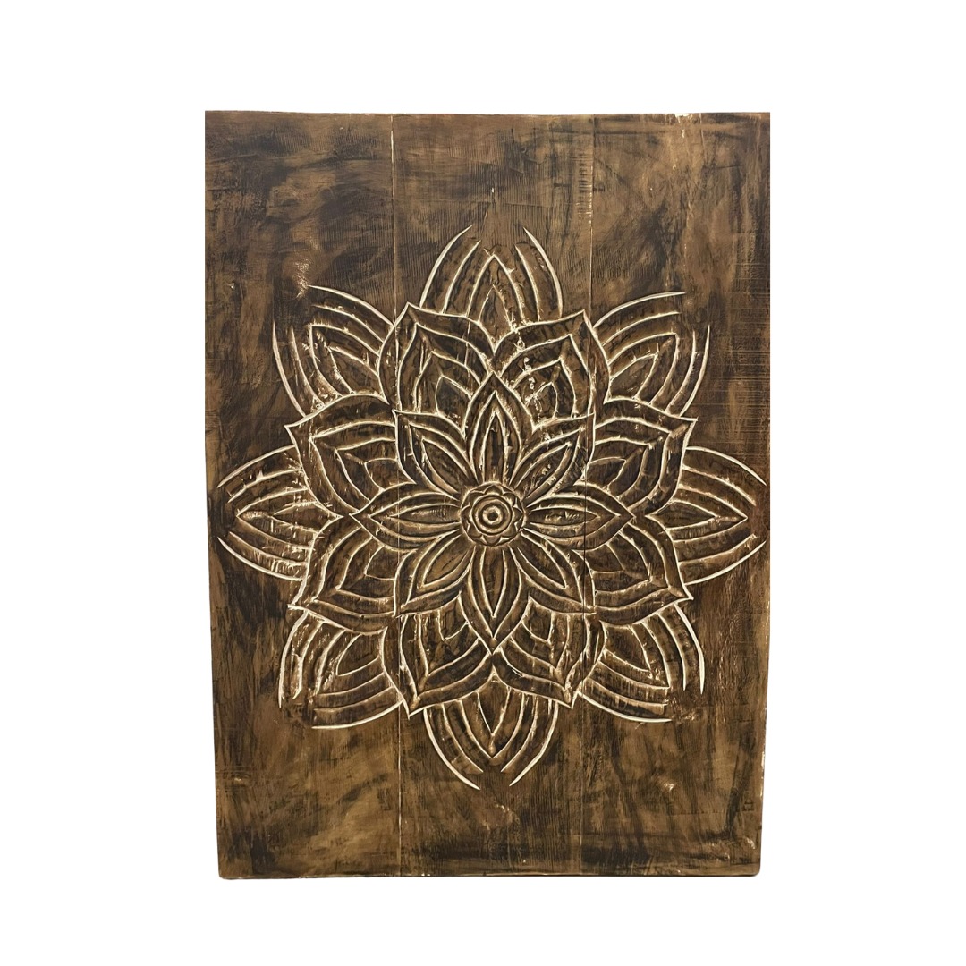 Wall panel of wood Lotus 140cm