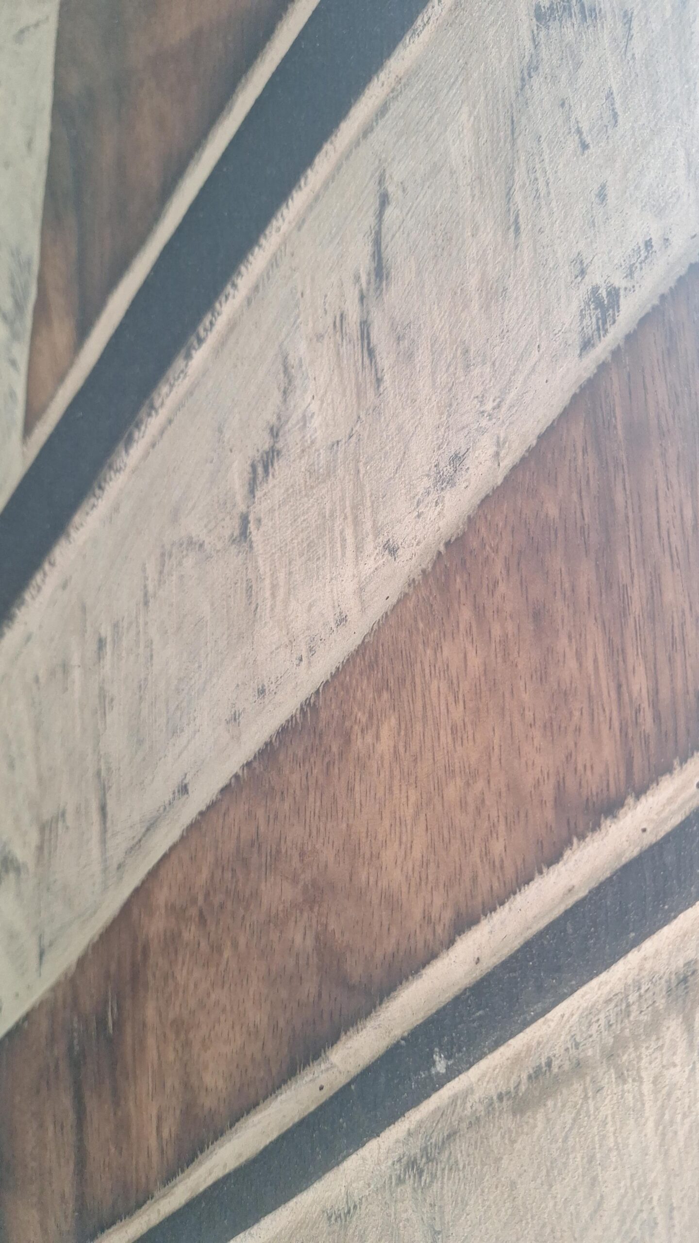 Wandpaneel van hout Space 190cm