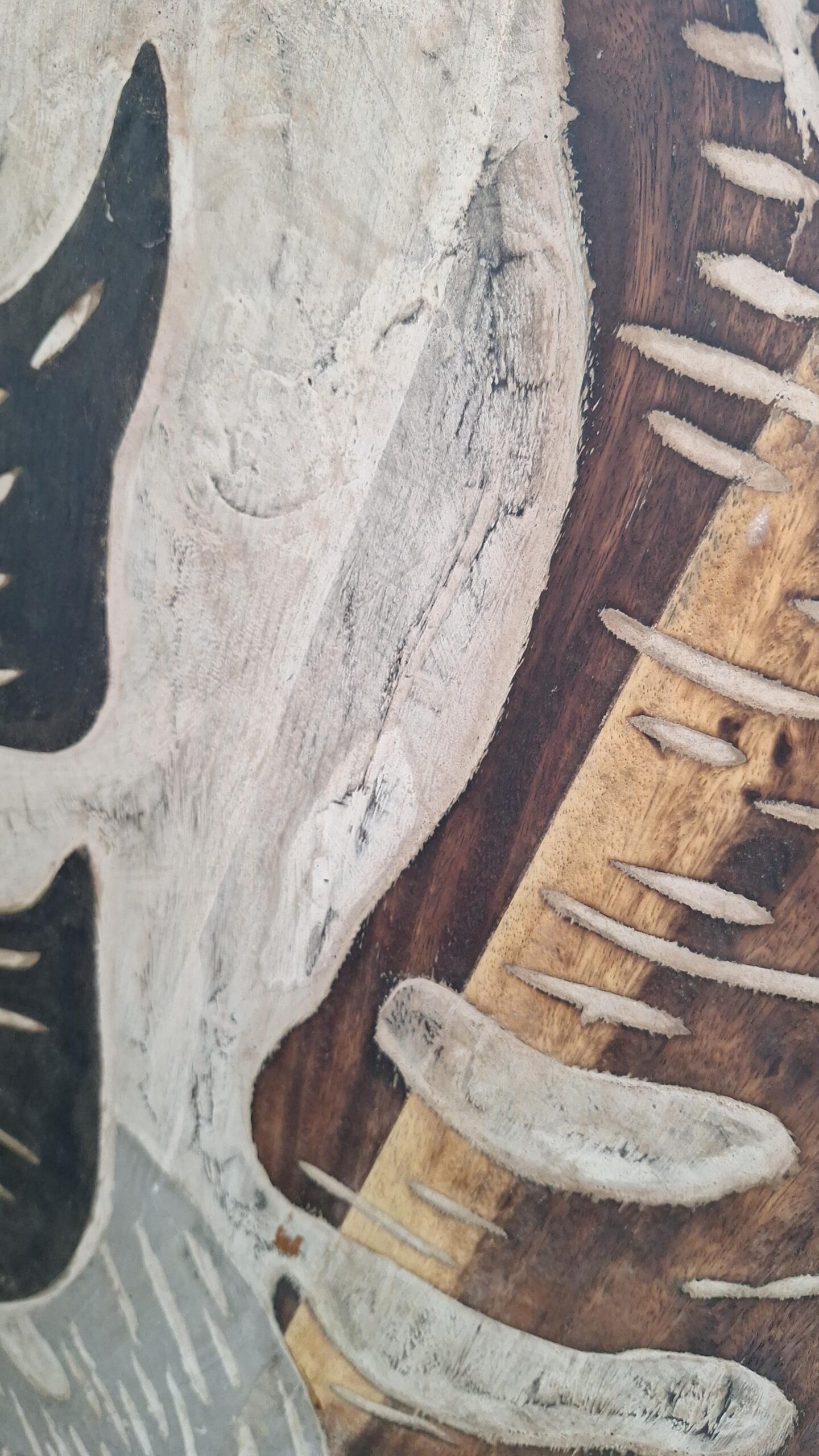 Wandpaneel van hout Jungle bladeren 140cm