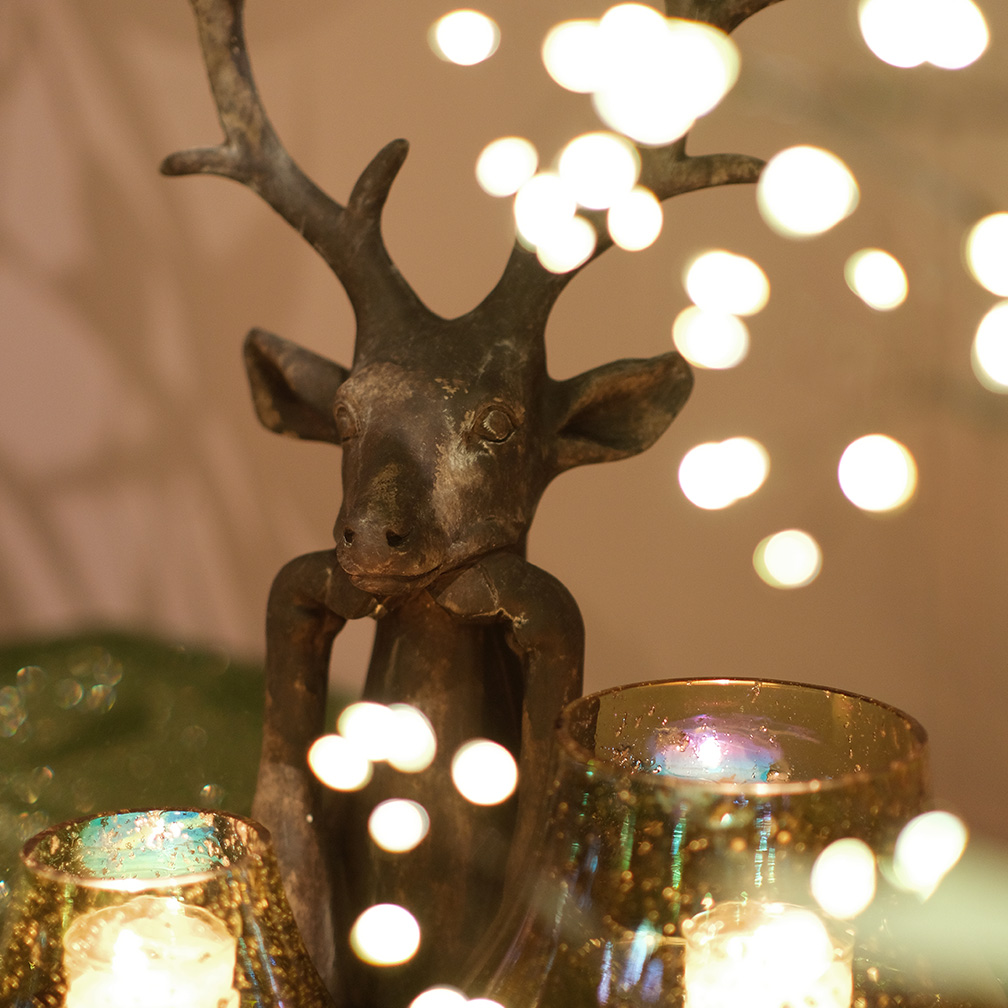 Image Countryfield Zen deer bust brown 41cm