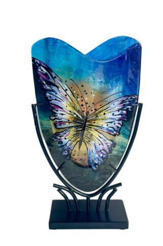 Glasvaas 37cm Butterfly Giulia Eliassen.nl 2025.8.4