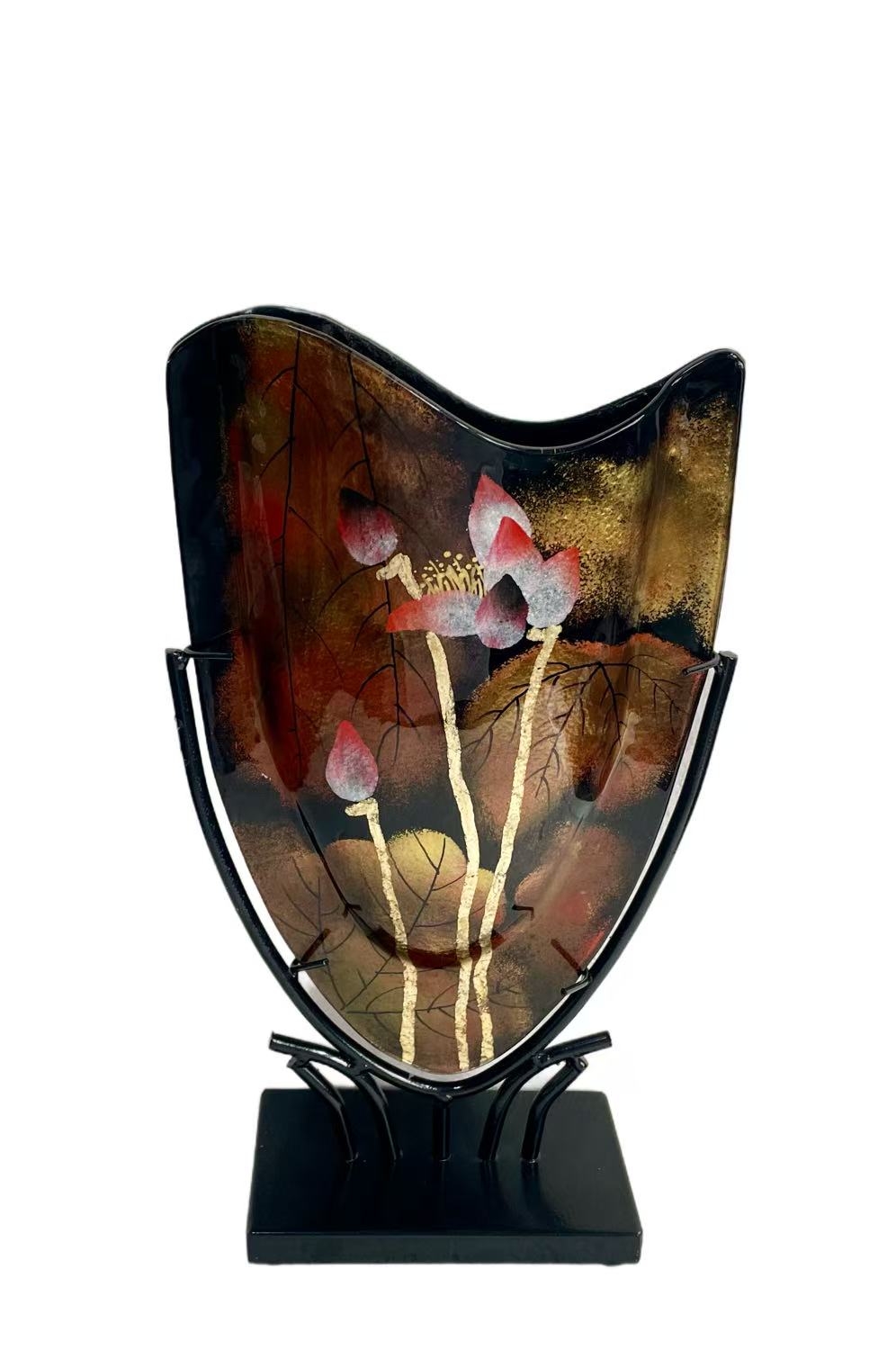 Glasvaas 37cm Leafs Giulia Eliassen.nl 2025.5.4