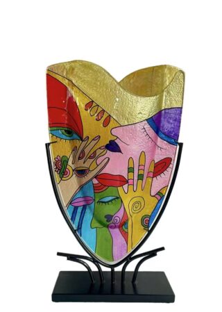 Glasvase 48cm Picassa Giulia Eliassen.nl 2025.10.5