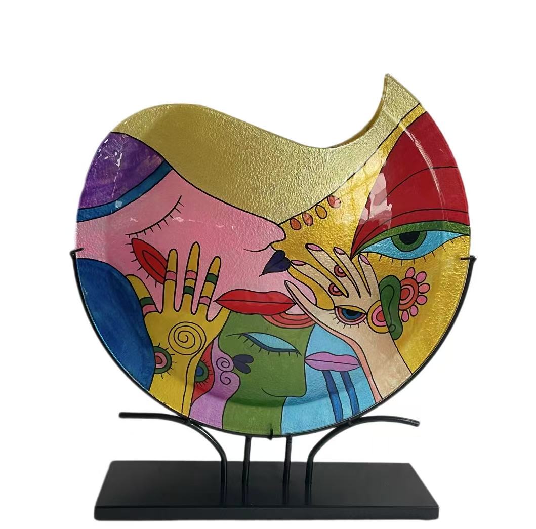 Glasvase groß rund Picassa Giulia Eliassen.nl 2025.10.1