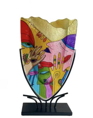 Gerippte Vase 48cm Picassa Giulia Eliassen.nl 2025.10.6