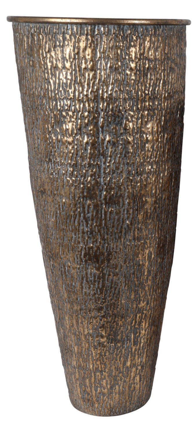 flowerpot ebony gold 99cm - Eliassen.nl