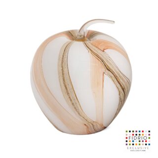 glas decoratie appel 19cm - Eliassen.nl