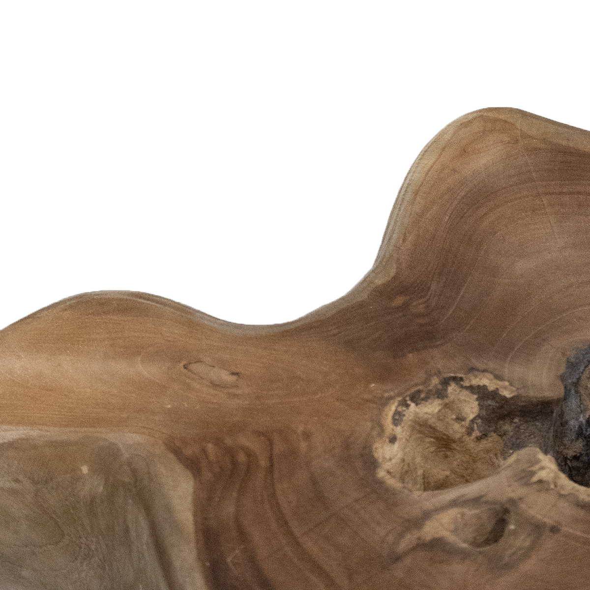 Plantentafel teak Octopus 75cm