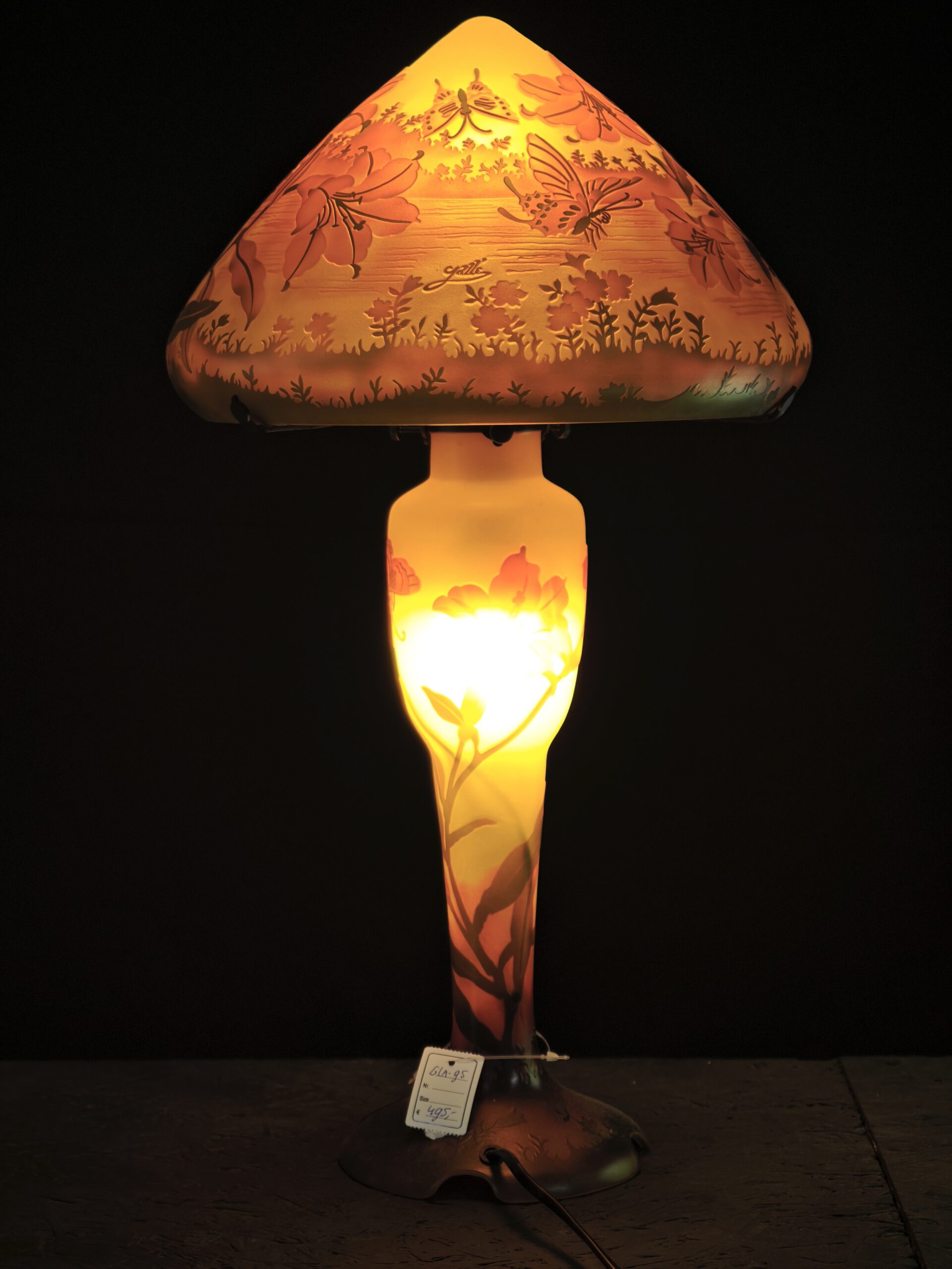 Cameo glaslamp Narcis 55cm eliassen.nl 4