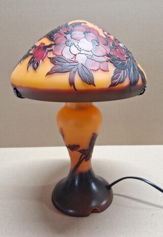 Cameo glaslamp Rozenbottels 36cm
