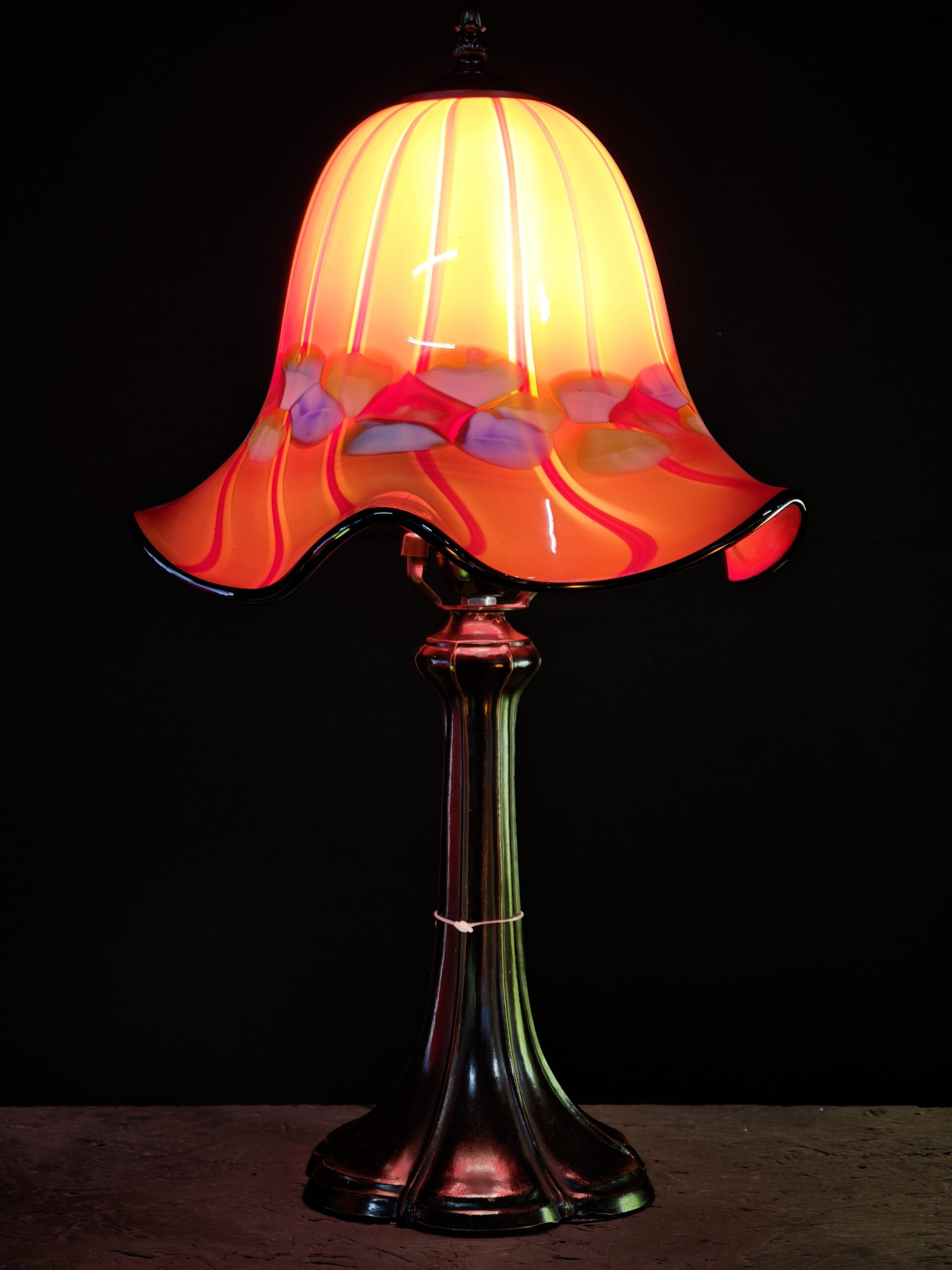 Sfeerlamp glas Estrola 53cm eliassen.nl 5