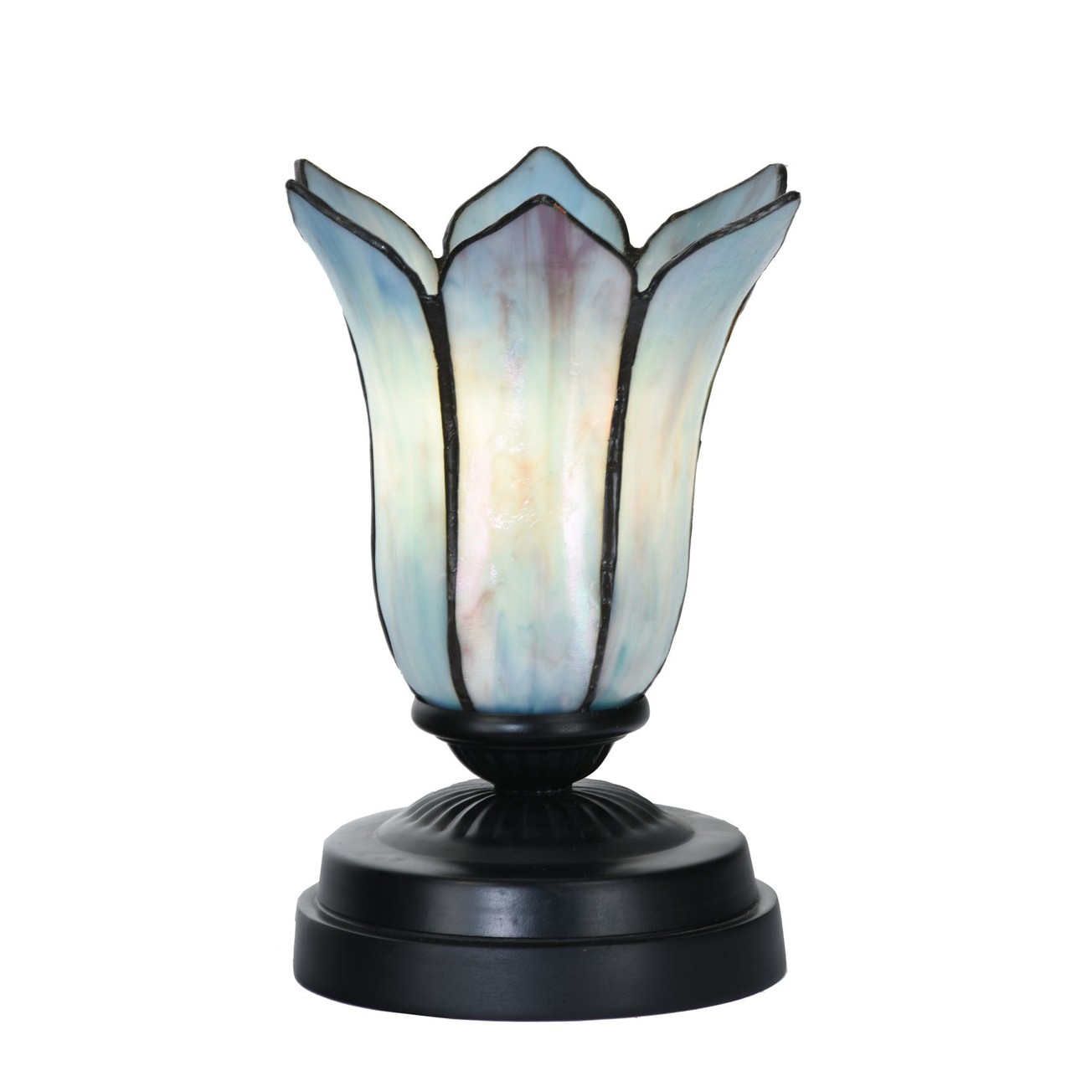 Tiffany tafellamp Gentiaan blue 25cm