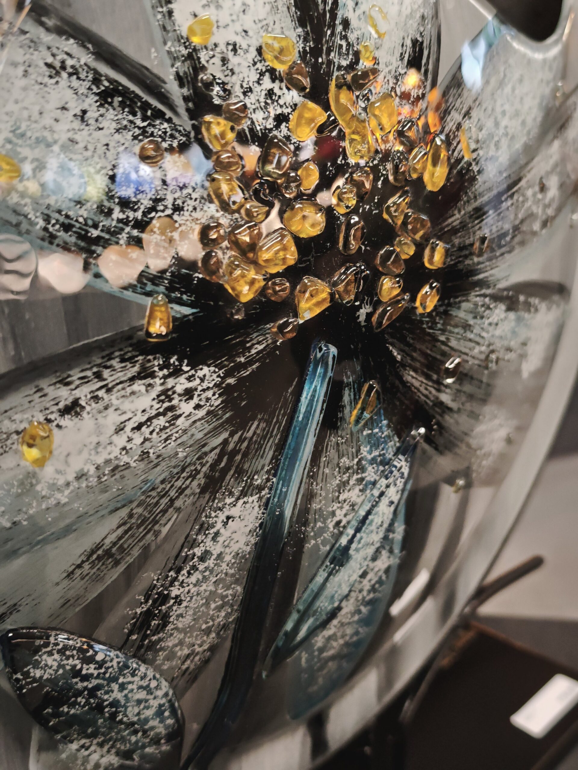 Glasvaas rond groot Frost