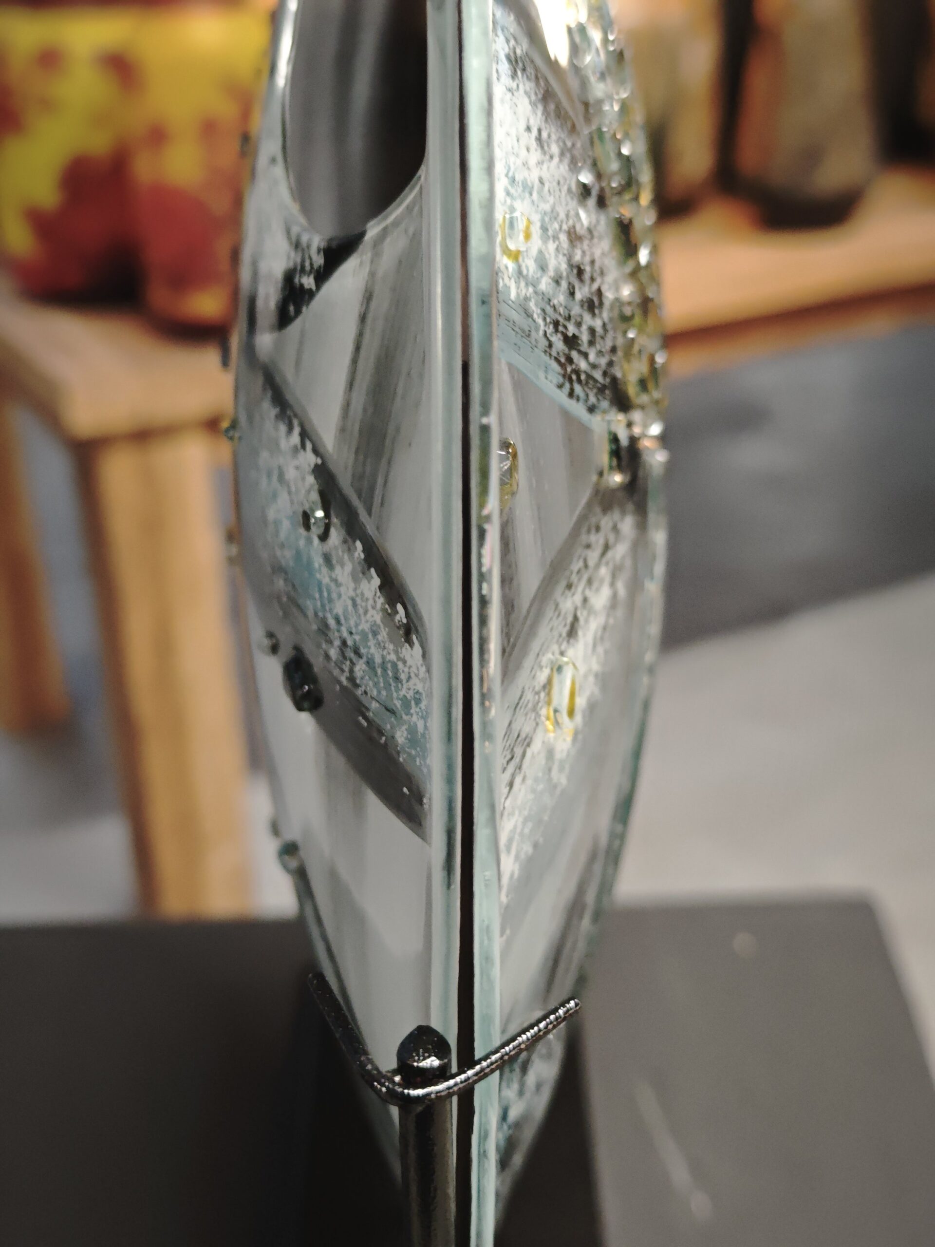 Glasvaas rond groot Frost