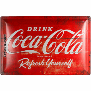 Wall plate Coca-Cola Eliassen.nl 24019