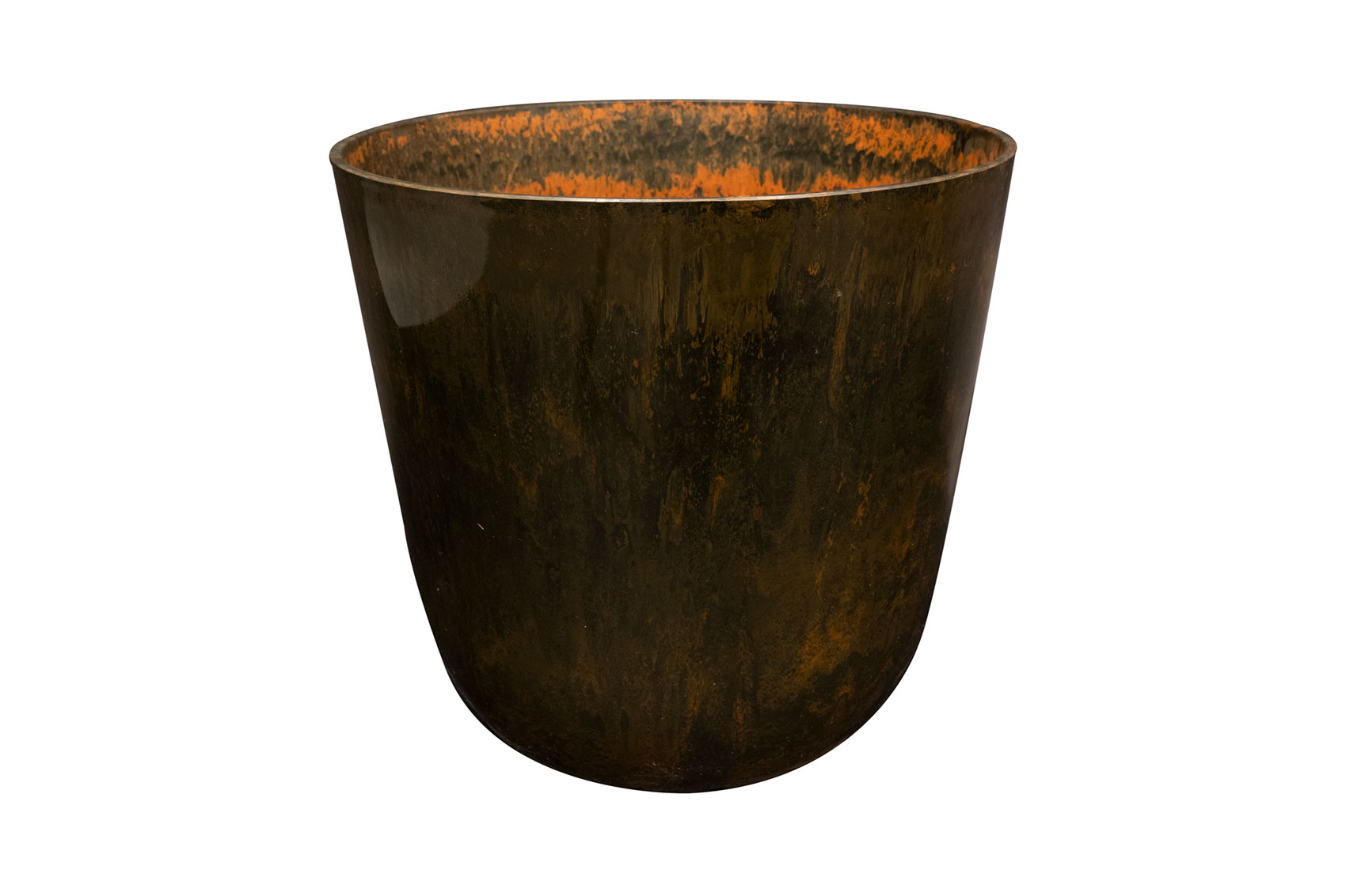 Pot melamine Palermo Marble Bruin 35cm