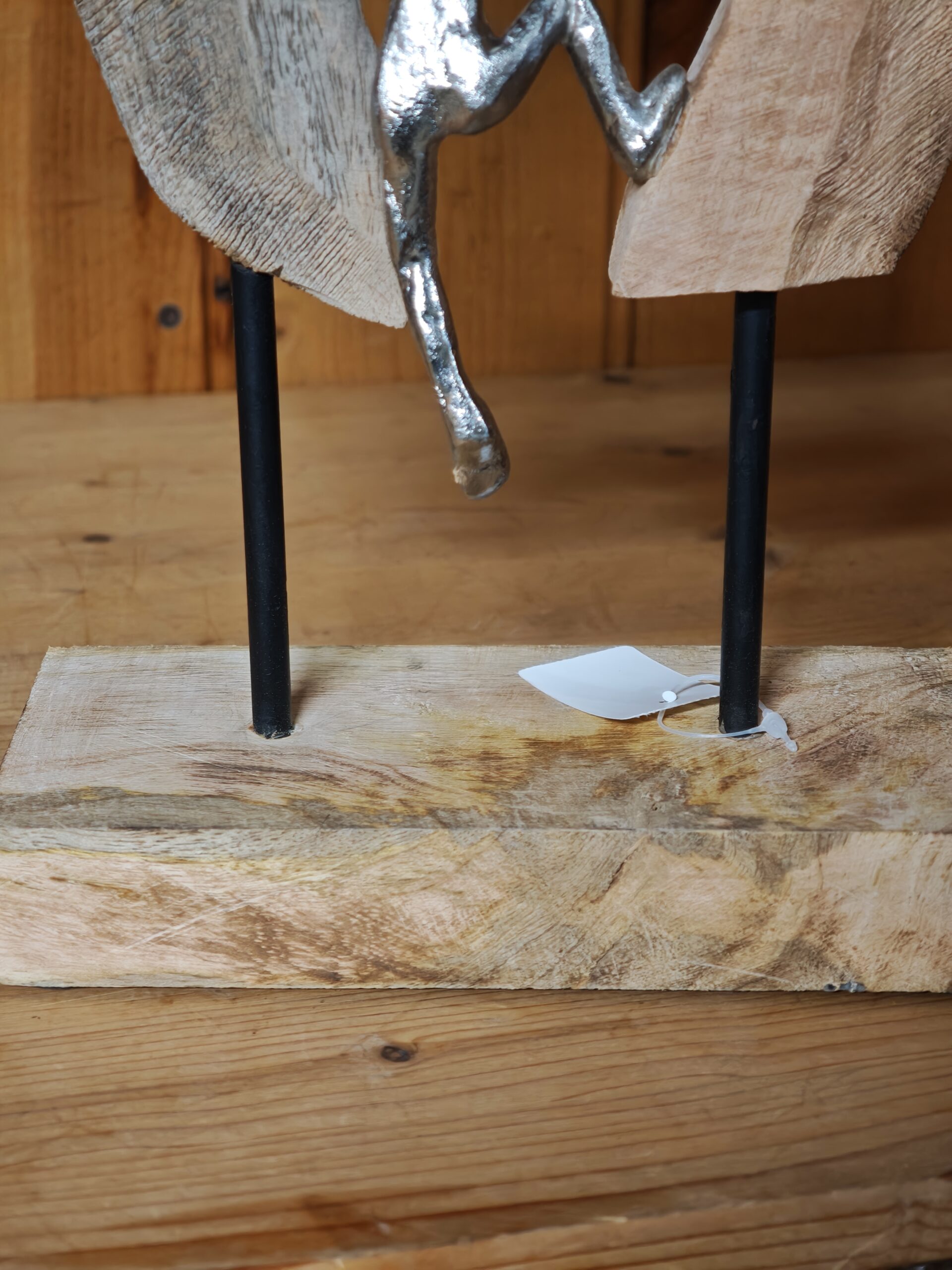 Skulptur Aluminium Hindernis überwinden 69cm eliassen.co.uk 5