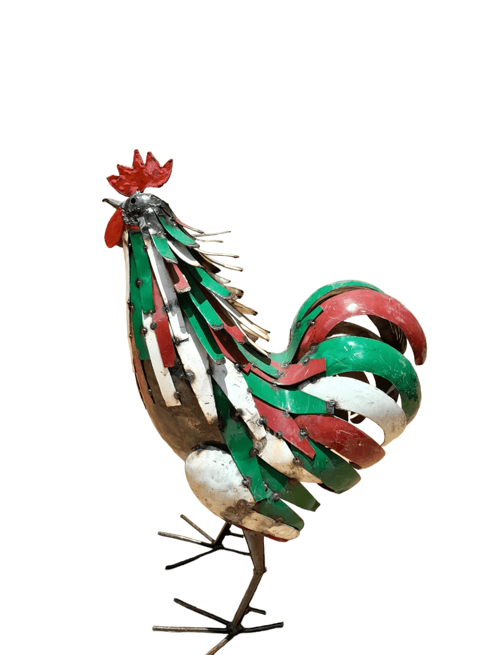 Rooster large colorful 67cm