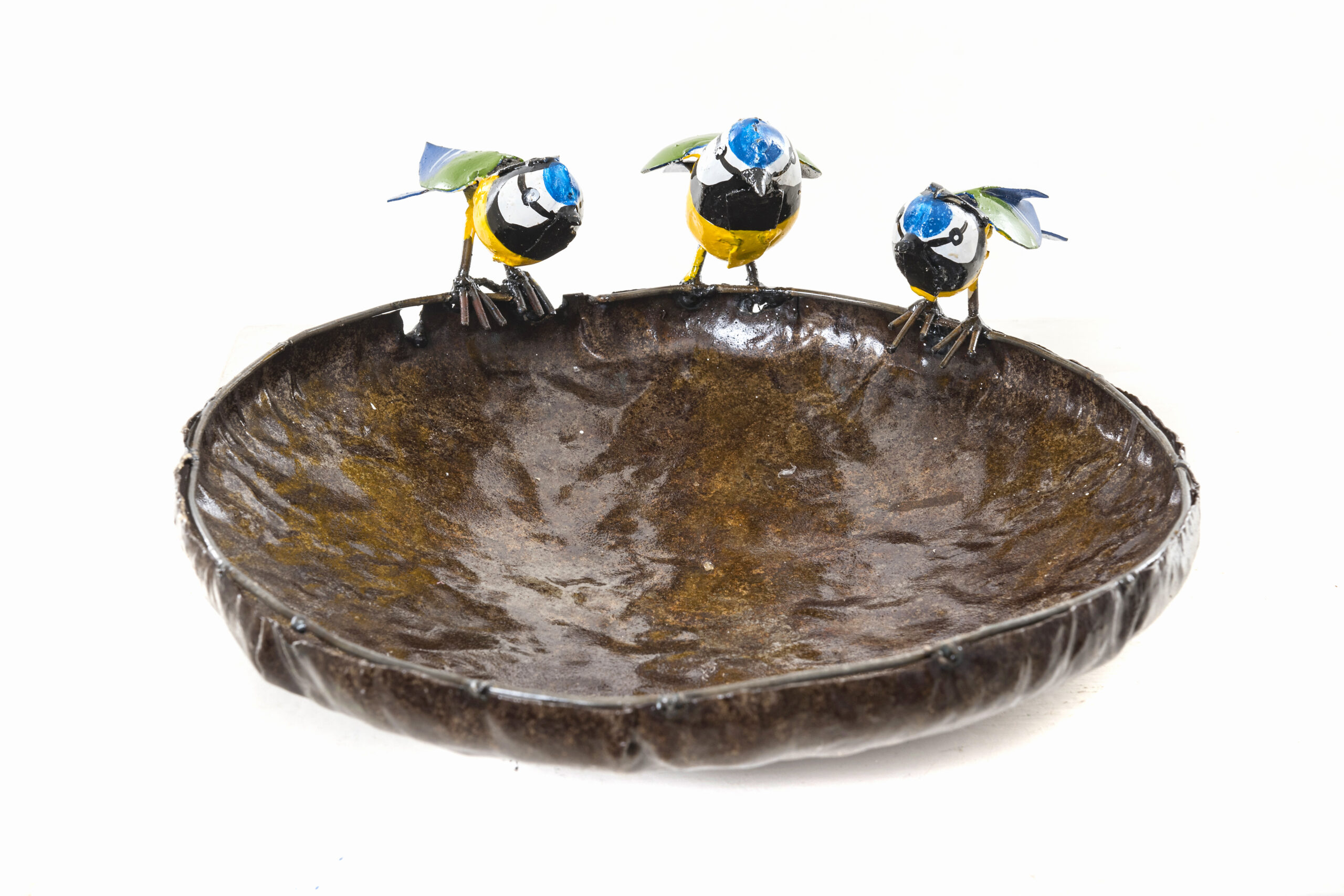 Vogeldrinkschaal 3 koolmeesjes Eliassen.nl Zimba za405566