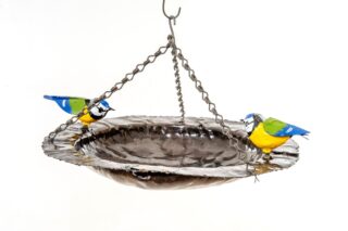 Vogelvoer schaal hangend 2 koolmeesjes Eliassen.nl Zimba za403753