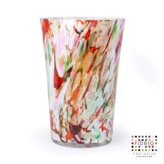 Fidrio Vase 35cm gemischte Farben - Eliassen.nl