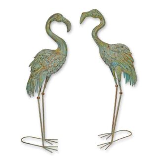 Flamingo set metal 82cm - Eliassen.nl