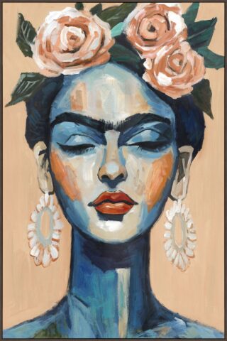 Frida kahlo im Rahmen 70x105cm Eliassen.nl fk9116