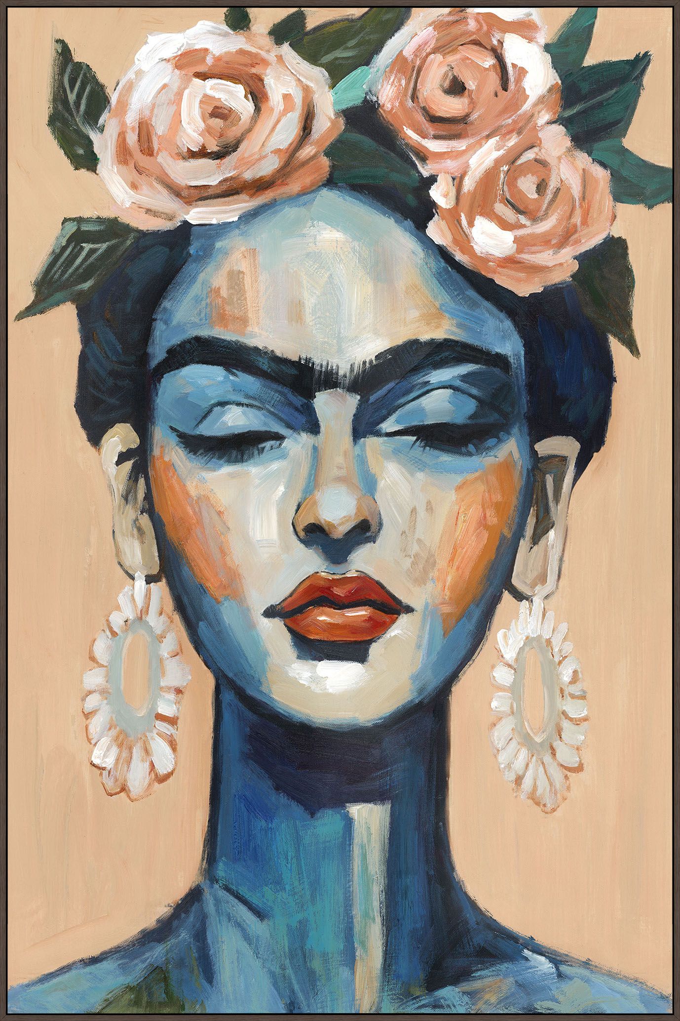 Frida kahlo im Rahmen 70x105cm Eliassen.nl fk9116