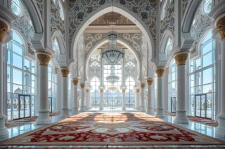 Glasschilderij paleishal - Eliassen.nl