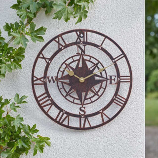 Outdoor Uhr Kompass 60cm Eliassen.nl