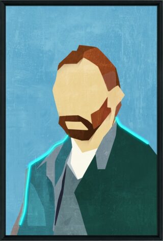 Schilderij Vincent van gogh met led verlichting - Eliassen.nl