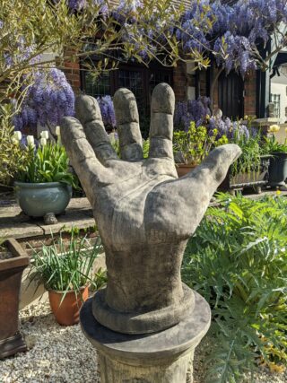 Sculptuur Hand rechts Eliassen.nl