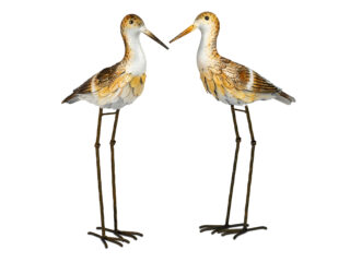 Metalen figuur set Strandlopers vogels 53cm - Eliassen.nl