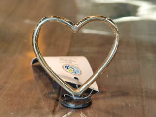 Bronzestatue Herz 9cm eliassen.nl