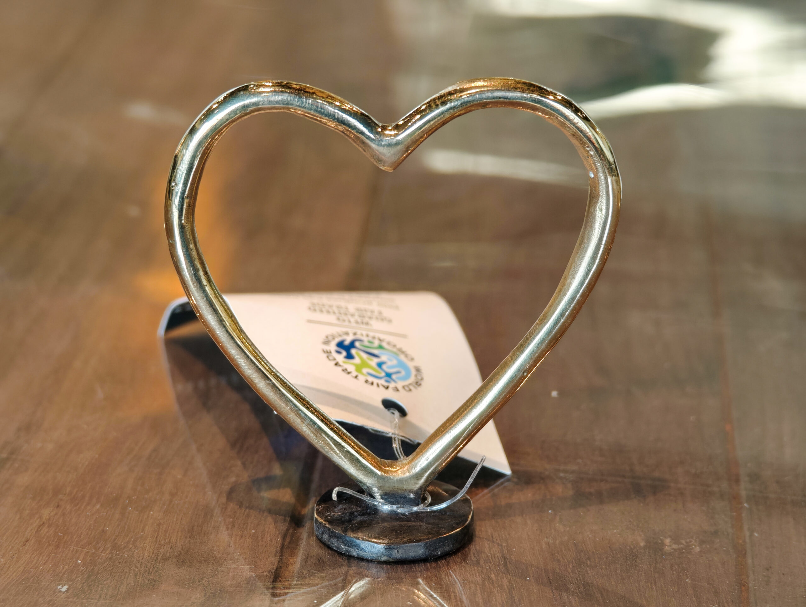 Bronzestatue Herz 9cm eliassen.nl