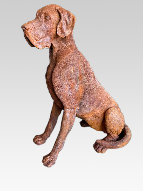 Hond dog gietijzer Eliassen.nl