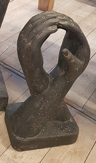 Skulptur Skulptur trifft Hände - Eliassen.de