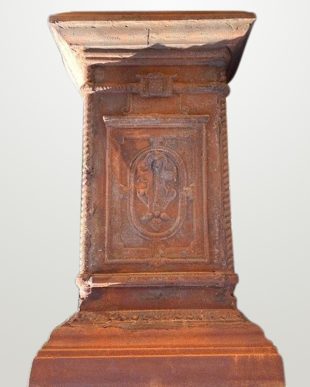 Sokkel Athene gietijzer Eliassen.nl