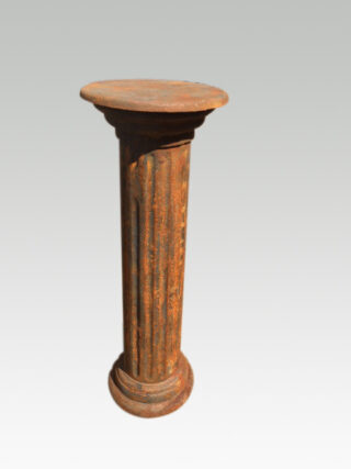 Cast iron pedestal round cast iron - Eliassen.nl