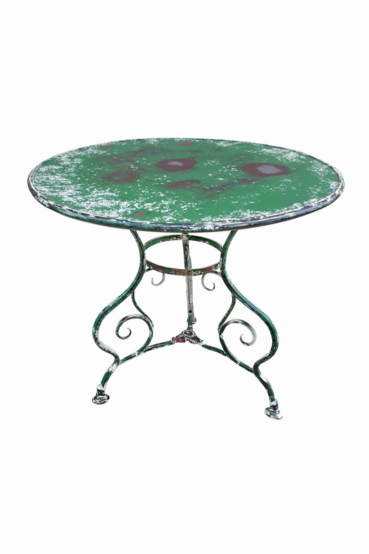 Tafel metaal klassiek Table de Jardin type 2 in verschillende kleuren 80cm eliassen.nl 4