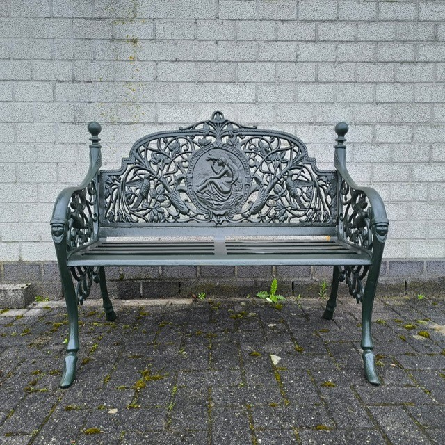 Garden bench Diana cast iron Eliassen.nl