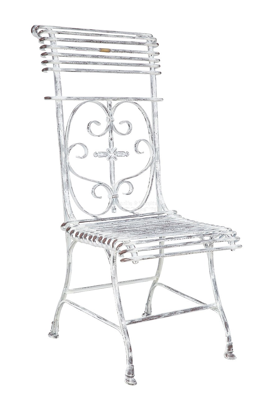 Tuinstoel metaal Chaise Sabot Prie- Dieu in verschillende kleuren 111cm eliassen.nl 4