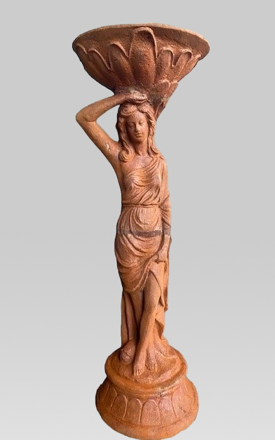 Vrouw met vaas gietijzer Eliassen.nl