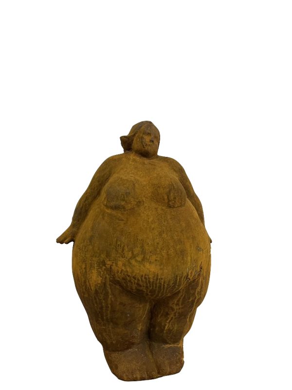 gietijzer dikke staande dame - Eliassen.nl