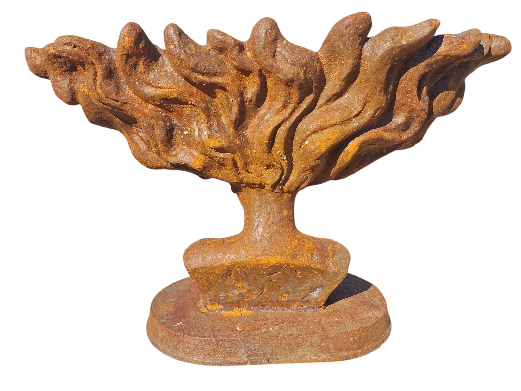 Vase Gusseisen Frau 60cm