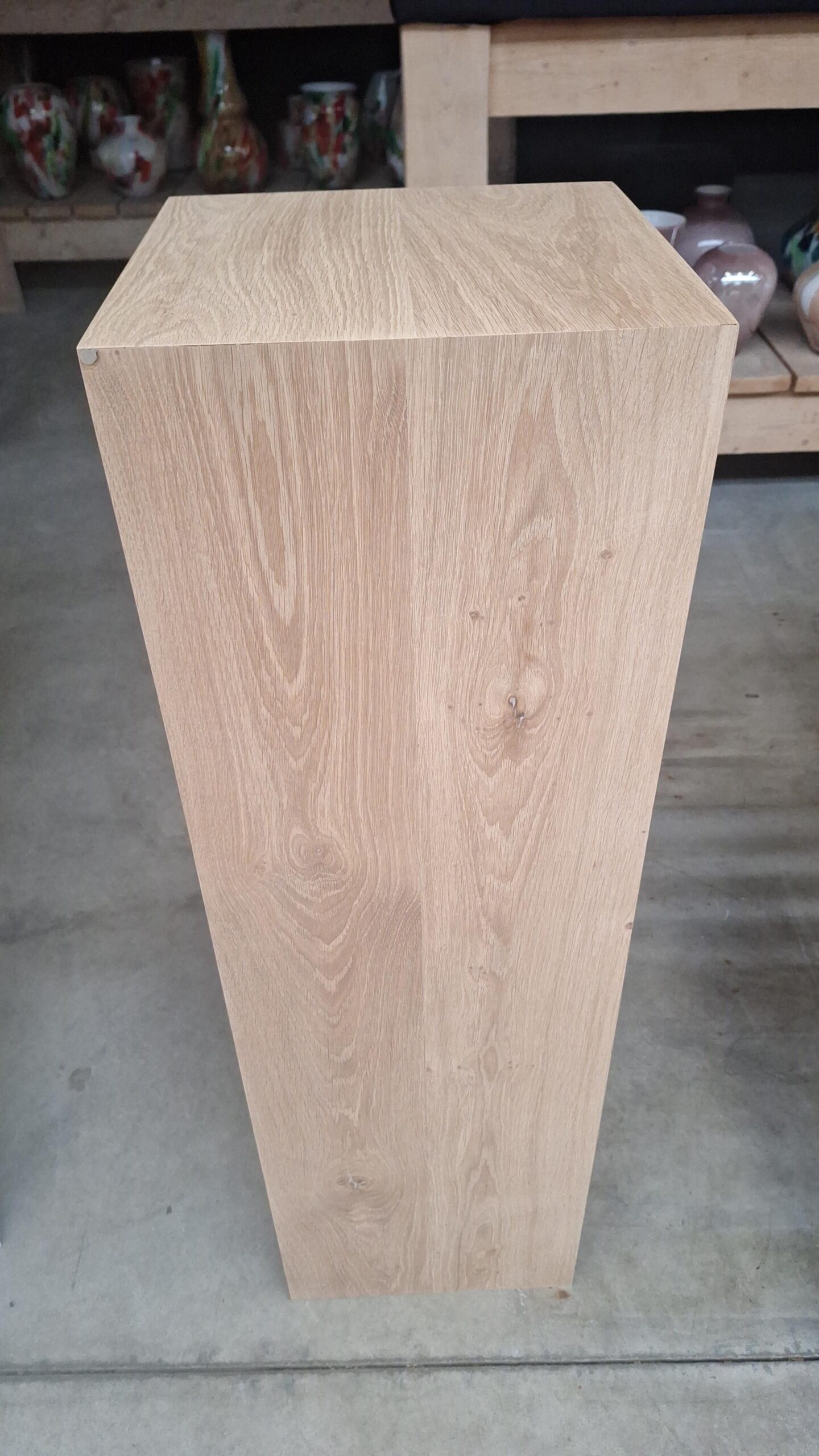Sokkel hol Eiken 30x30x100cm